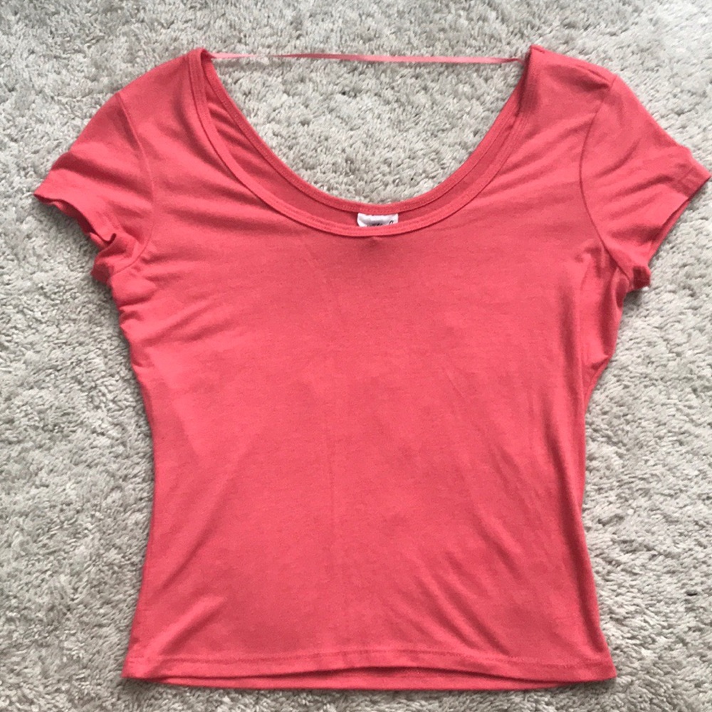 Tilly’s Peach Crop Top